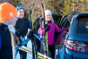 Skitur med Land Rover Discovery Sport