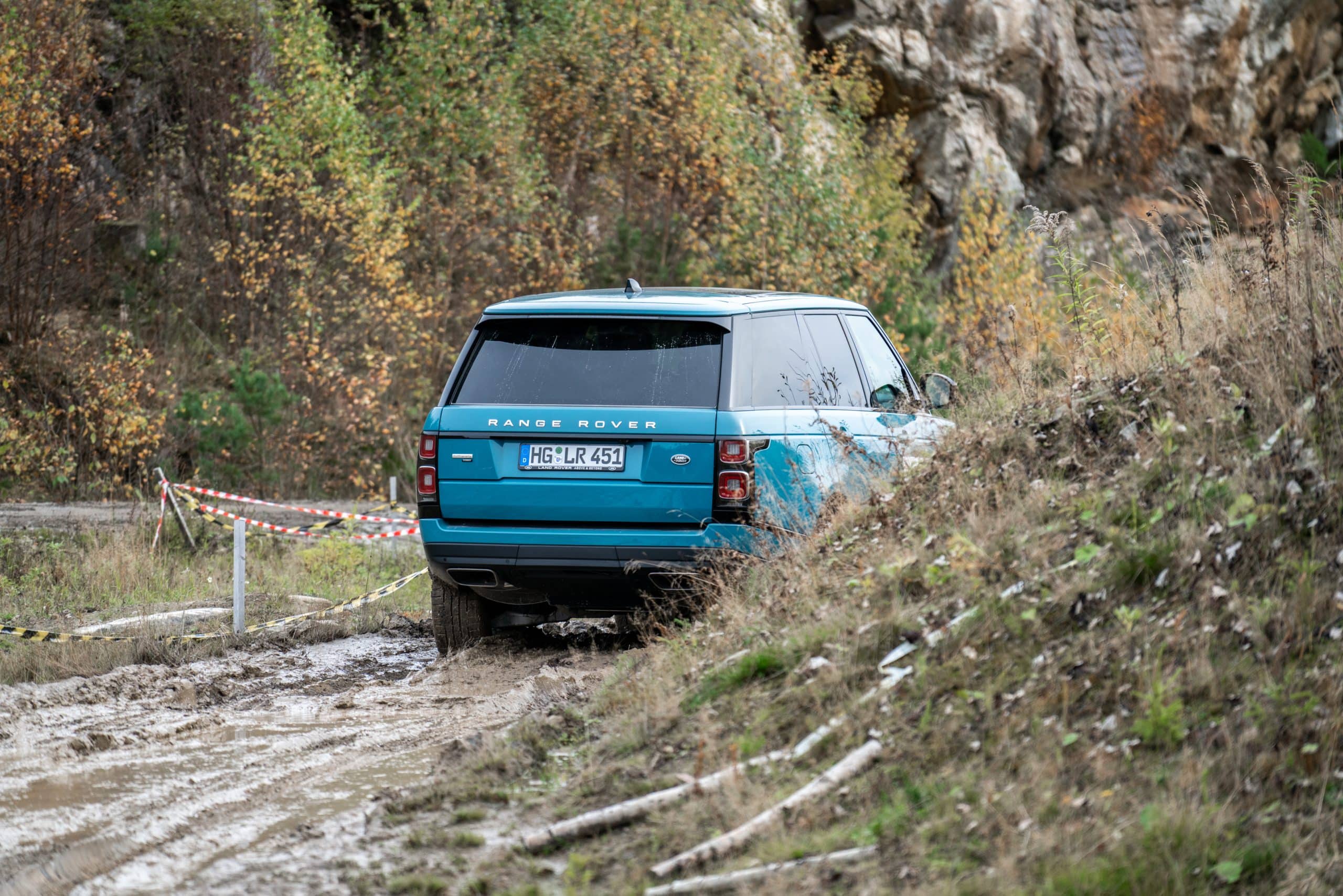 Terrengkjøring med Range Rover